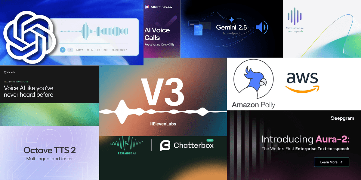 Best AI text-to-speech models in 2026